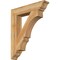 Ekena Millwork Balboa Traditional Rough Sawn Bracket, Western Red Cedar, 4"W x 22"D x 26"H BKT04X22X26BOA01RWR - alternate 1